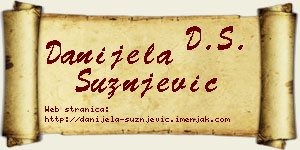 Danijela Sužnjević vizit kartica